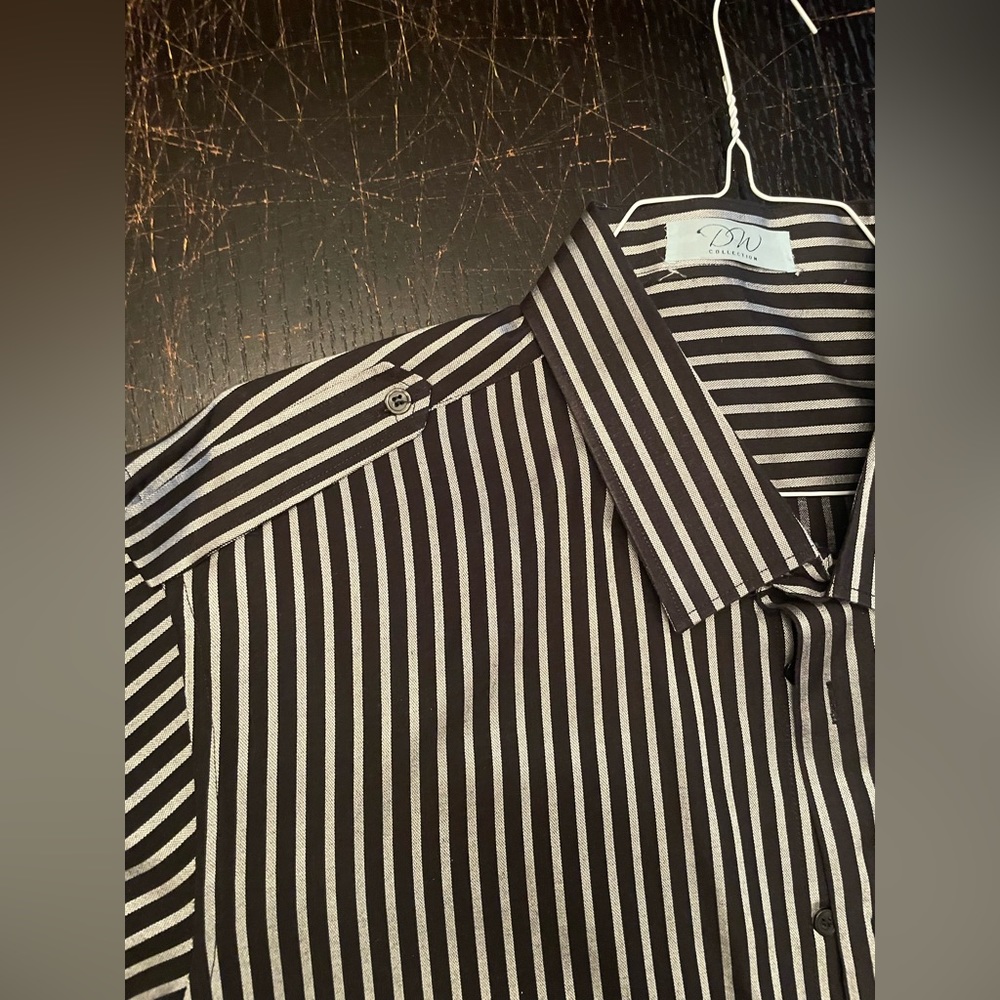 Douglas Wayne Button Down Short Sleeve Shirt - image 3